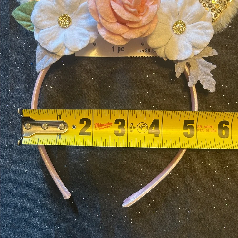 Gold/Pink Unicorn Headband